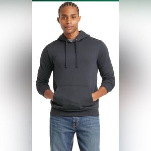 Blue Hoodie with Drawstrings